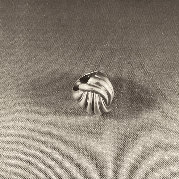 925 sterling bypass dome ring - Picture 5 of 6